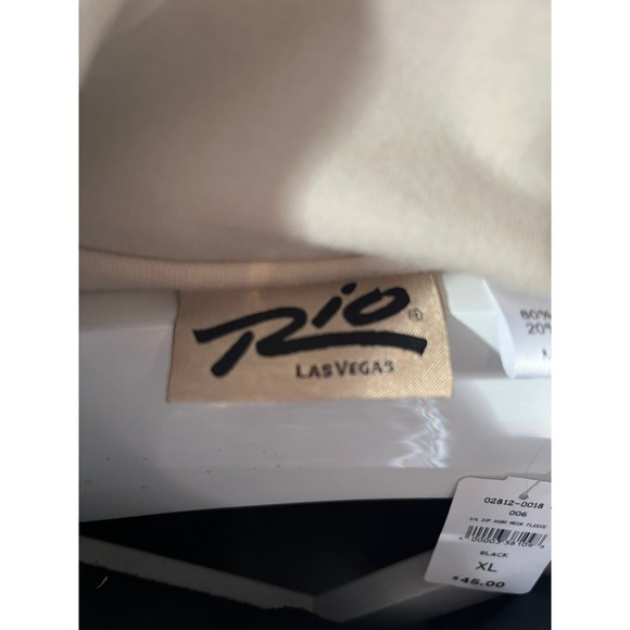 Rio Las Vegas VooDoo Cafe Lounge 1/4 Zip Pullover Sweatshirt‎ Mens XL - Picture 4 of 8